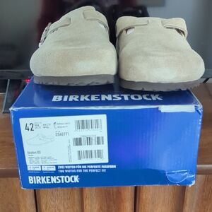 Birkenstock Adult Beige Bostons